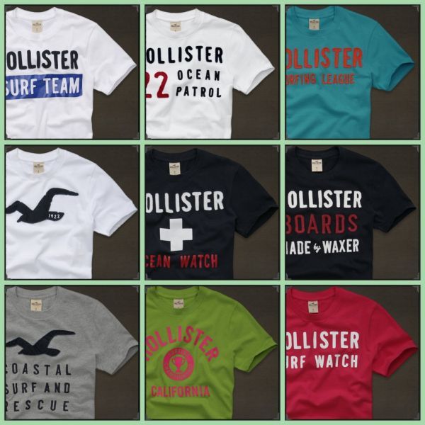 CAMISETA HOLLISTER MASC - P M G