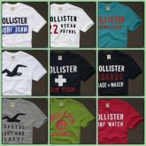 CAMISETA HOLLISTER MASC - P M G